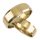  Trauringe aus Gold – 333, abgeschrägt, 7 mm