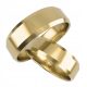  Trauringe aus Gold – 333, abgeschrägt, 7 mm