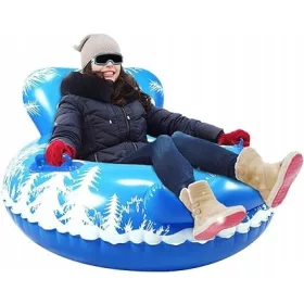  AUFBLASBARER SCHNEETUBE-SCHLITTEN, GROSSE RUTSCHE L35