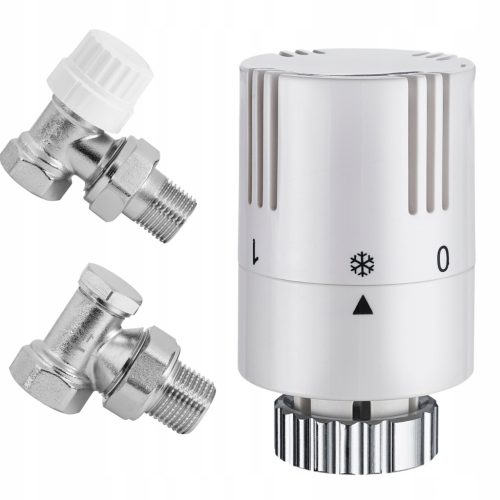 WINKEL-THERMOSTAT-SET FI 1/2" VENTILE THERMOSTAT-KOPF-SET