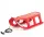  TULIMI Tatra Kunststoffschlitten, 400x1090x310cm, Tragkraft 50kg, rot