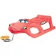  TULIMI CAR SMILE Kunststoffschlitten, 91,3x29,1x44,9, Tragkraft 50kg, rot