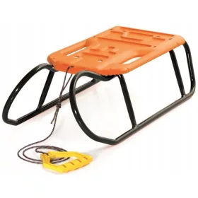  LITTLE BEETLE TULIMI Schlitten mit orangefarbenem Sitz