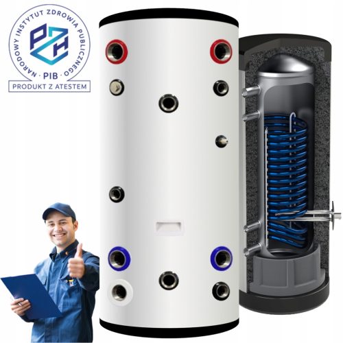  Wärmepumpenkessel mit TECH-SYSTEM 300 l-Wärmetauscher