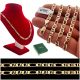  VERGOLDETE DICKE KETTE GUCCI HERRENKETTE 55 CM FÜR MÄNNER + KOSTENLOSE GESCHENKE