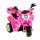  Batteriebetriebenes Motorrad für Kinder, LED-Kofferraum MOTO-S-2-PINK