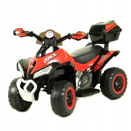  Batteriebetriebener Quad-Koffer für Kinder QUAD-SX-3-RED