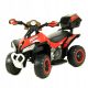  Batteriebetriebener Quad-Koffer für Kinder QUAD-SX-3-RED
