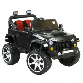    Batteriebetriebenes Auto für Kinder 4x4, EVA-Leder, Fernbedienung CAR-JM-17-BLACK