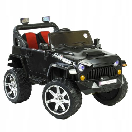  Batteriebetriebenes Auto für Kinder 4x4, EVA-Leder, Fernbedienung CAR-JM-17-BLACK