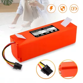    Akku wiederaufladbar für Roborock S5 S6 S7 S8 S50 S55 S5 Max 5200 mAh