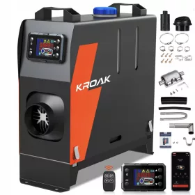    BENZIN-GAS-HEIZUNG ÖL-GEBLÄSE WEBASTO HEIZUNG 8KW 12/24V BT LCD