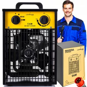    ELEKTRISCHE HEIZUNG, FARELKA-HEIZUNG, ZWANGSTHERMOSTAT-GEBLÄSE 5 KW