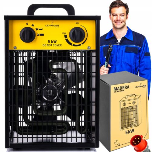  ELEKTRISCHE HEIZUNG, FARELKA-HEIZUNG, ZWANGSTHERMOSTAT-GEBLÄSE 5 KW
