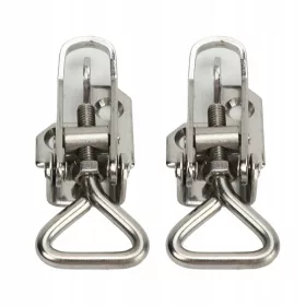  2 STÜCK. VERSTELLBARER KANDAHAR-VERSCHLUSS AUS EDELSTAHL