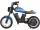  Kinder-Elektromotorrad Evercross EV08M 150W 8/16KM/H 12" Geburtstag
