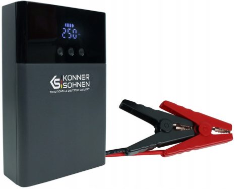  Startgerät mit einem KS JSP-1200 JUMP STARTER Kompressor für Autos