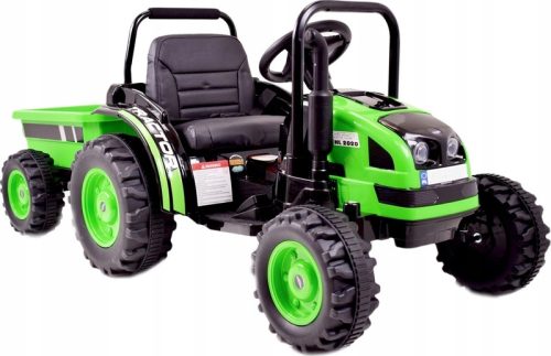  TRAKTOR MIT ANHÄNGER MIT BATTERIE 2x45W FERNBEDIENUNG