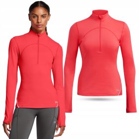    UNDER ARMOUR DAMEN-SWEATSHIRT FÜR DAS TRAINING, LEICHT WÄRME FÜR DEN WINTERSPORT 1386417-713