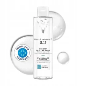   Vichy Purete Thermale Mineralischer Mizellen-Reinigungsfluid für sensible Haut, 400 ml