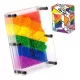  Pin Art 3D Regenbogen Pin-Gemälde PINART 13x18cm