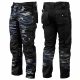  ARBEITSHOSE FÜR HERREN, CAMO, FLEXIBEL, STÄRKE, STARK, STRETCHVERSTÄRKTE CARGOHOSE