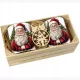  WEIHNACHTSGESCHENK-SET BECHER IN EINER BOX BECHER SANTA REINDEER CHRISTMAS