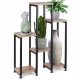 6-Ebenen Metall Blumenständer für Zimmer- und Topfpflanzen - Ideal für Innen und Außen