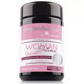  Aliness ProbioBalance Woman Intima Quatreflora - Nahrungsergänzungsmittel für Frauen, 30 vegane Kapseln