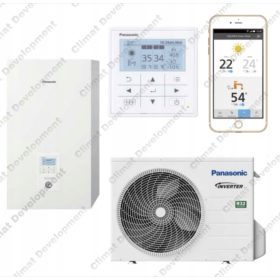  Panasonic Split-Wärmepumpe KIT-WC05H3E5-1