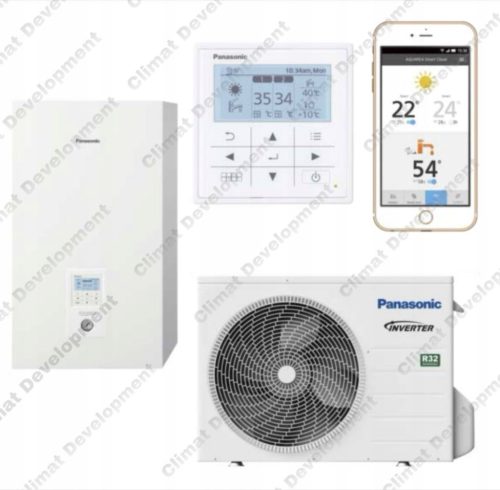  Panasonic Split-Wärmepumpe KIT-WC05H3E5-1