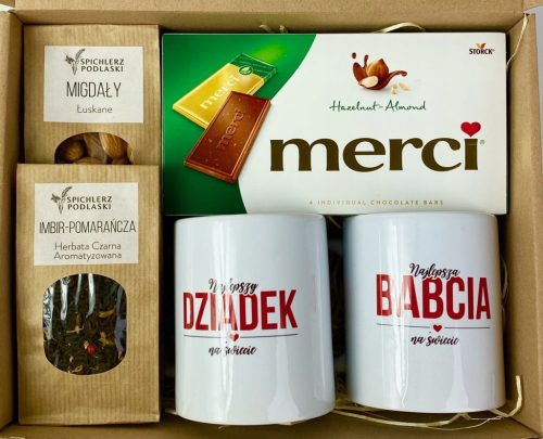  Geschenkkorb, Oma, Opa, Nikolaustag, Tee-Geschenkbox