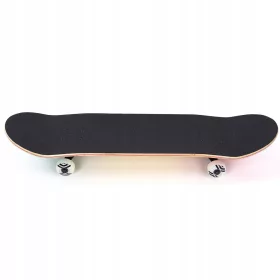    Vier leuchtende Räder, doppelt verzogenes Skateboard, Longboard, Schallplatte