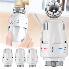  4X THERMOSTATKOPF M30X1,5 THERMOSTATKNOPF FÜR KÜHLER