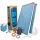  STANDARD-Solarset, Solarkollektor 2 x 2,5 mit 300l-Tank