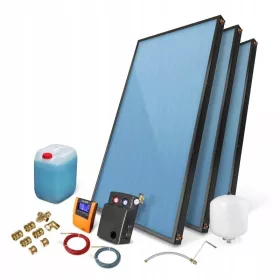  PREMIUM Solarset, Solarkollektor 3 x 2,85 ohne Speicher