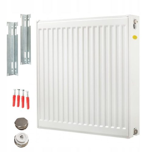  Flachheizkörper Diamond 3750 W weiß 1800 x 600 x 100 mm - seitlicher Anschluss