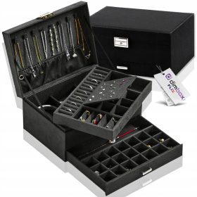  SCHMUCKKASTEN-ORGANISATOR SCHMUCKKASTEN WILDLEDER