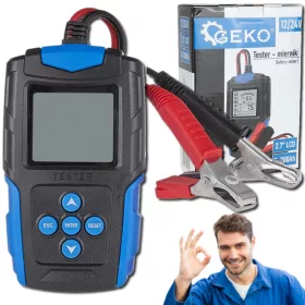   Batterietester 12–24 V, 3–200 Ah, digitales Messgerät, 2,7-Zoll-LCD-Display