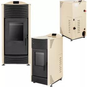    15 KW TECHNIX LUX SV300 DUO Ofen, Kesselofen, Ofen mit Zuführung HIT!