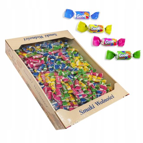 Mini-Mischung von Frucht-Joghurt-Bonbons Gucio, 2700g - Ideales Geschenk