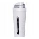 NAIPO Oyeet Shaker Sportshaker, Weiß, 700 ml