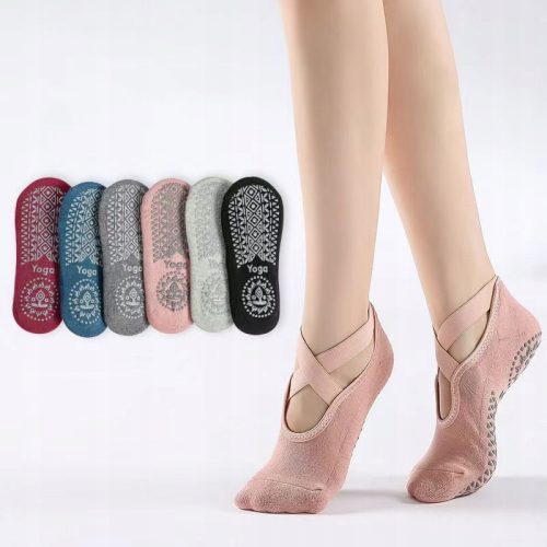  YOGA-SOCKEN DAMEN-TANZSOCKEN FÜR PILATES-TANZ X 3 Paar