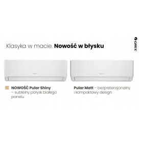  Wärmepumpe, Klimaanlage GREE Pular 3,2 kW Shiny