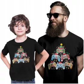    WEIHNACHTSGESCHENK FÜR WEIHNACHTEN T-SHIRTS DADDY SON DADDY BOYFRIEND EHEMANN