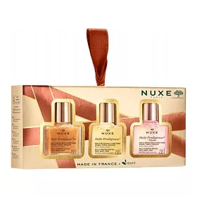   Nuxe Xmas Huile Prodigieuse Set - Verführerische Öle für Gesicht, Körper und Haar