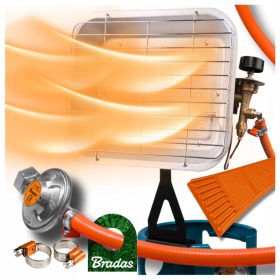    STRAHLENDER GASZYLINDER-HERD-GASHEIZGERÄT BRADAS PG-009G HEIZGERÄT