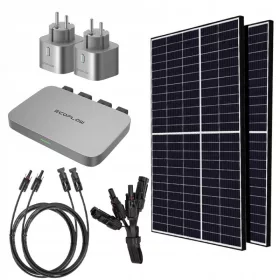  Photovoltaik-Balkon-Set 800 W zum Einbau, Solarkollektor
