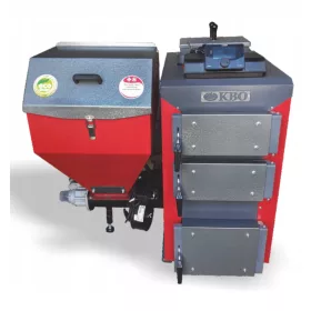  KBO-Stahlofen für Öko-Erbsenkohle, 25 kW