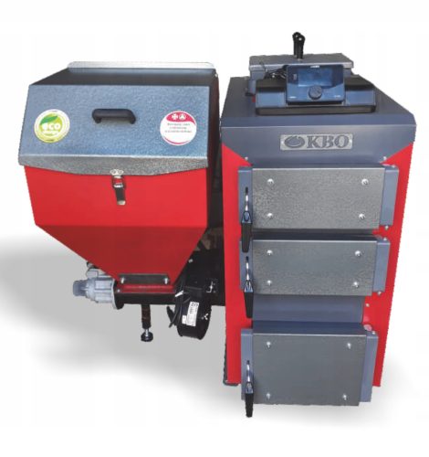  KBO-Stahlofen für Öko-Erbsenkohle, 25 kW